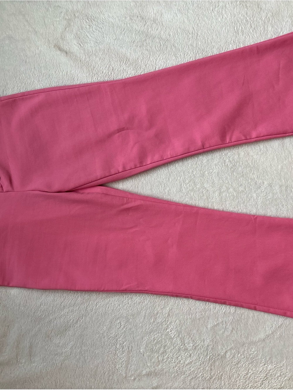 Zara Bright Pink Skinny Ponte Pants